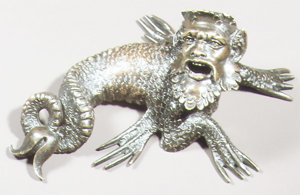 Italy Sea Monster Bronze 1500-1510