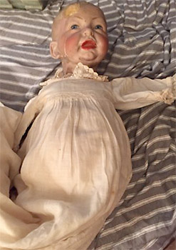 Haunted Bisque Doll