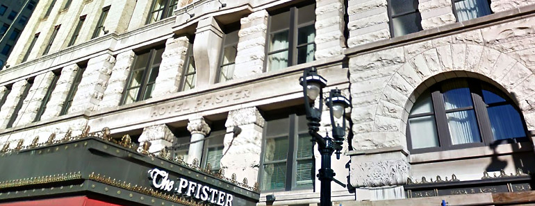 Pfister Hotel, Milwaukee